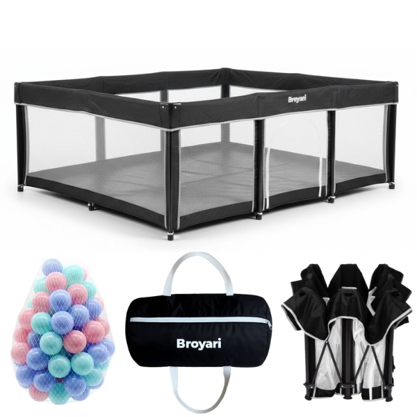 Zwarte grondbox in moderne woonkamer met neutrale tinten