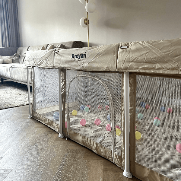 Broyari inklapbare grondbox – veilig en stijlvol spelen voor baby’s in 2026