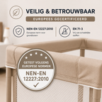 Grondbox Baby Beige – Inklapbaar – Inclusief mat & Speelballen - Broyari