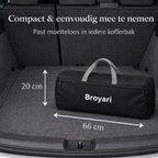Grondbox Baby Zwart – Inklapbaar – Inclusief mat & Speelballen - Broyari