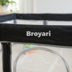 Grondbox Baby Zwart – Inklapbaar – Inclusief mat & Speelballen - Broyari