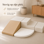 Foamblokken Speelset – Montessori Klimset Beige | Broyari